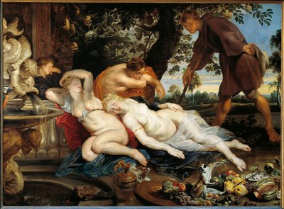Cimon ve Iphigenia (tuval üzerine yağlı boya, c.1617) by Peter Paul Rubens