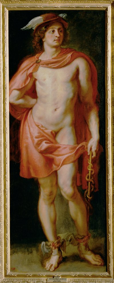 Tanrı Merkür, Torre de La Parada için yapılmış (tuval üzerine resim) by Peter Paul Rubens