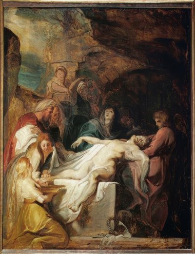Grablegung Christi by Peter Paul Rubens
