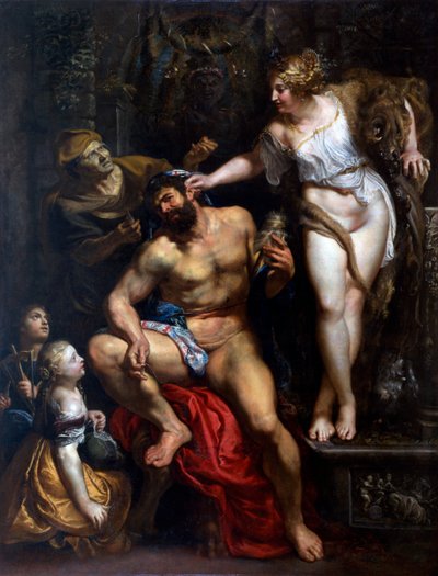 Herkül ve Omphale, 1606 by Peter Paul Rubens