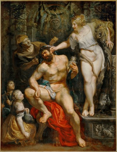 Herkül ve Omphale by Peter Paul Rubens
