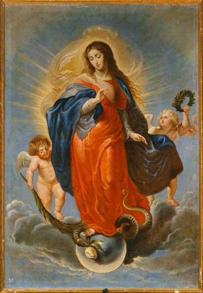 Lekesiz gebe kalma by Peter Paul Rubens