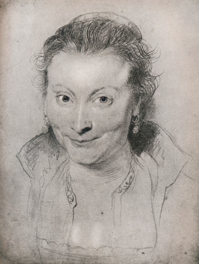 Isabella Brandt, 1621 by Peter Paul Rubens