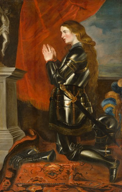 Joan of Arc, yaklaşık 1620 ve 1640 sonrası (tuval üzerine yağlı boya) by Peter Paul Rubens
