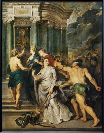 Barış Sonucu (tuval üzerine resim) by Peter Paul Rubens