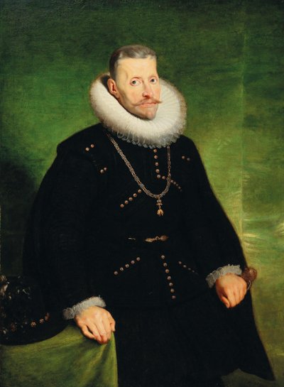 Avusturya Arşidükü Albert portresi 1559-1621. by Peter Paul, Rubens