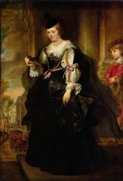 Bir Koçlu Helene Fourment Portresi, c.1639 by Peter Paul Rubens