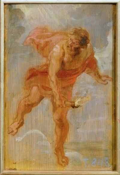 Prometheus ateşi dünyaya getiriyor by Peter Paul Rubens