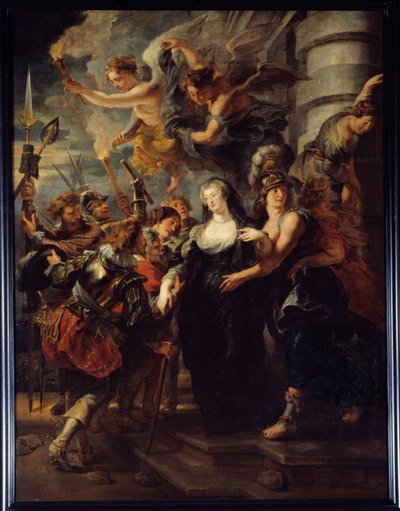 Kraliçe Marie de Medicis (1573-1642), 21-22 Şubat 1619 gecesi Chateau de Blois