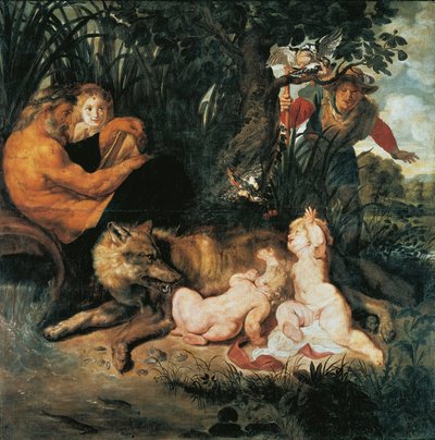 Romulus ve Remus (tuval üzerine yağlı boya) by Peter Paul Rubens