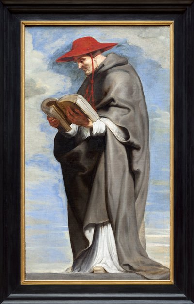 Aziz Bonaventure (tuval üzerine yağlı boya) by Peter Paul Rubens