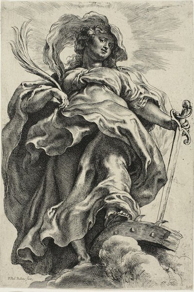 İskenderiye Aziz Catherine by Peter Paul Rubens