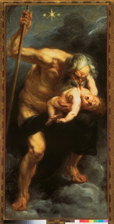 Satürn bir oğlu yutar by Peter Paul Rubens