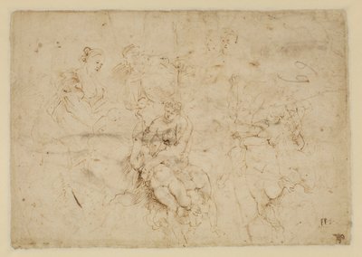 Uyuyan periler by Peter Paul Rubens