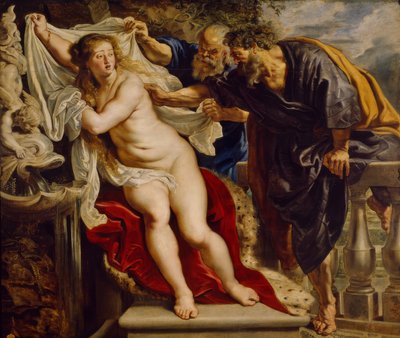 Susanna ve iki yaşlı insan by Peter Paul Rubens