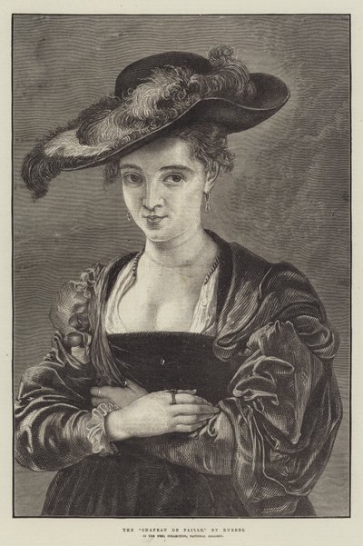 Hasır Şapka by Peter Paul Rubens