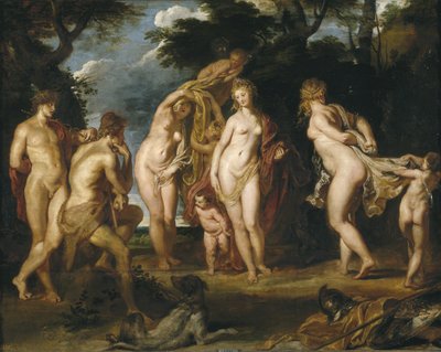 Paris'in Kararı, yaklaşık 1606 by Peter Paul Rubens