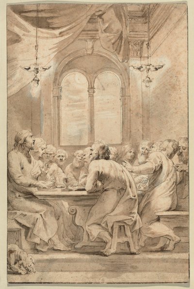Son Akşam Yemeği by Peter Paul Rubens