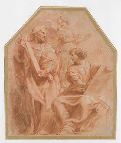 Peygamberler Davud ve Daniel, ca. 1601-2. by Peter Paul Rubens