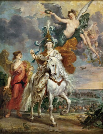Jülich'teki Zafer Marie de Medici Döngüsü by Peter Paul Rubens