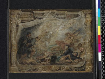 ದಿ ವಿಕ್ಟರಿ ಆಫ್ ದಿ ಯೂಕರಿಸ್ಟ್ ಓವರ್ ಹೆರೆಸಿ, c.1625-26 turk by Peter Paul Rubens