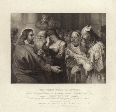 Zina Edilen Kadın by Peter Paul Rubens