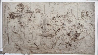Cyrus Başkanı ile Tomris, c. 1637-1638. by Peter Paul Rubens