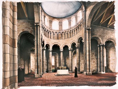 Savaş Manastırı, 12. yüzyıl, 1990-2010 by Peter Urmston