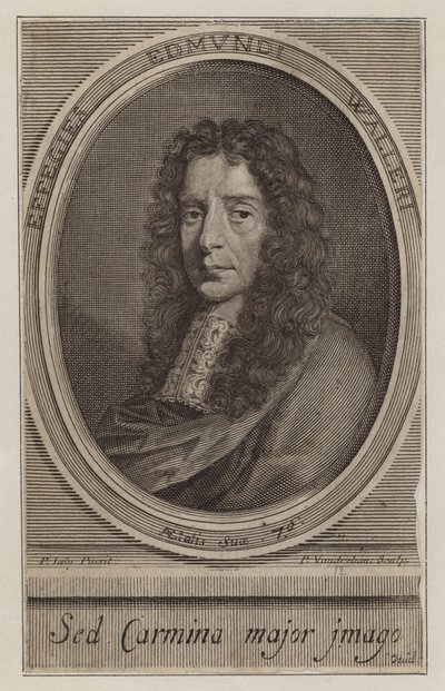 Edmund Waller, İngiliz şair ve politikacı (gravür) by Peter Vanderbank