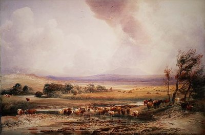Lowther Nehri üzerinde by Peter de Wint
