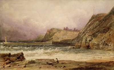 Whitby (kalem ve sulu boya) by Peter de Wint