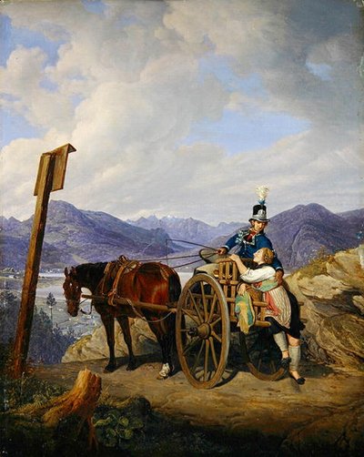 Posta Arabası by Peter von Hess