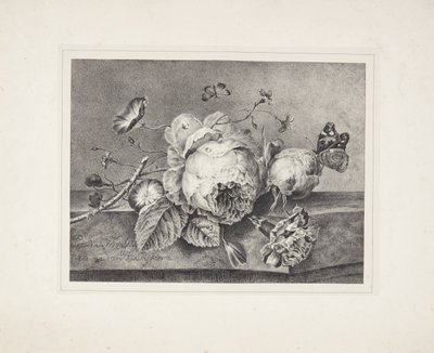 çiçek natürmort by Petronella van Woensel