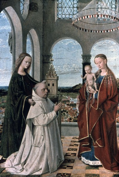 Madonna ve Çocuk, 15. yüzyıl by Petrus Christus