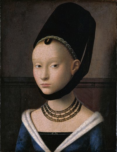 Genç Bir Kadının Portresi by Petrus Christus