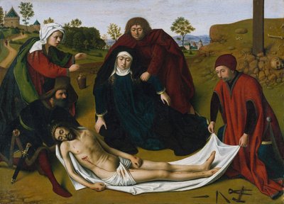 Lamentation, ca. 1450. by Petrus Christus
