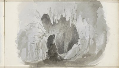 Damlataş Mağarası by Petrus Johannes Schotel