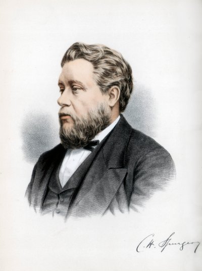Charles Haddon Spurgeon, İngiliz Baptist vaiz, c1890. by Petter and Galpin Cassell