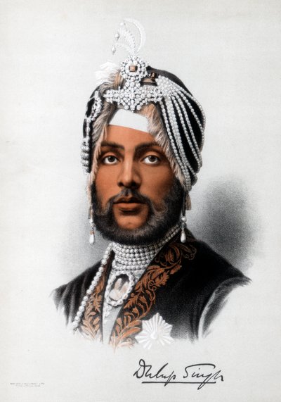 Duleep Singh, Sih hükümdarı, c1890. by Petter and Galpin Cassell