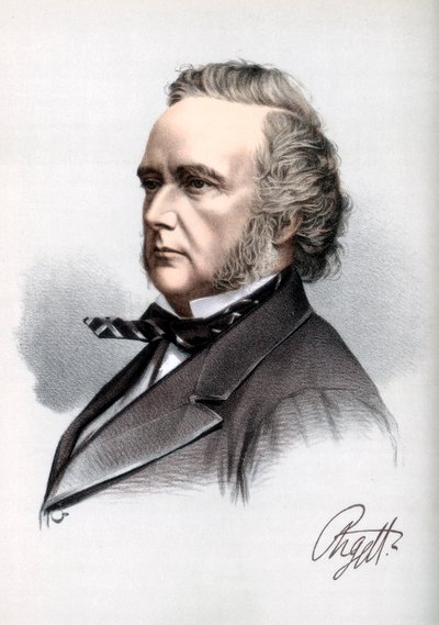 George Campbell, 8. Argyll Dükü, İskoç Liberal politikacı ve yazar, c1890. by Petter and Galpin Cassell