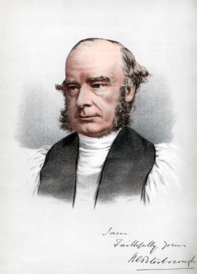 William Connor Magee, Anglikan kilisesinin İrlandalı din adamı, c1890. by Petter and Galpin Cassell