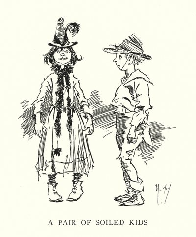 Bir çift kirli çocuk (lito) by Phil May