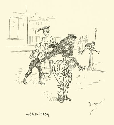 Phil Mays Gutter-Snipes için İllüstrasyon by Phil May