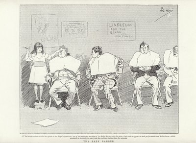 The Baby Barber  by Phil May