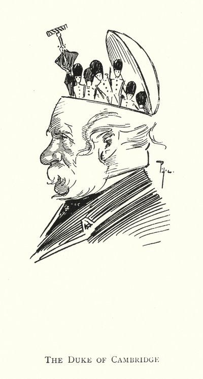 Cambridge Dükü (lito) by Phil May