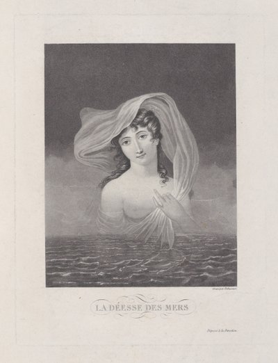 Denizlerin Tanrıçası, 1775-1832. by Philibert-Louis Debucourt
