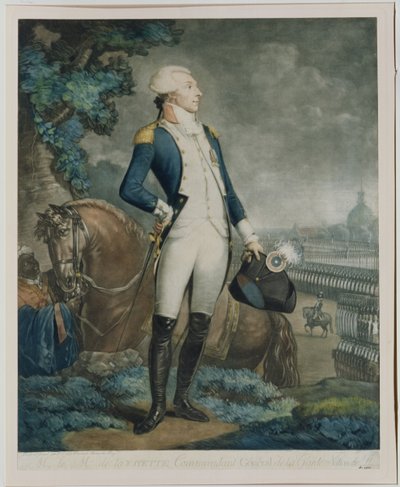 Ulusal Muhafız Komutanı Marquis de La Fayette