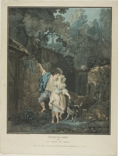 Tırmanış by Philibert Louis Debucourt