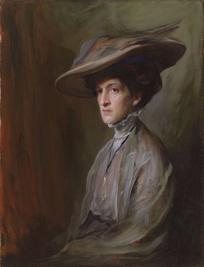 Bayan Herbert Asquith, daha sonra Oxford ve Asquith Kontesi by Philip Alexius de Laszlo