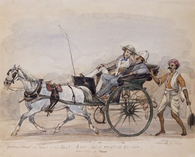Hapishaneye Bir Ziyaret, 1849 by Philip Charles Trench